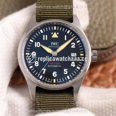 IWC Pilot Spitfire IW326801 MKS Factory Black Dial IWC Pilot Spitfire IW326801 MKS Factory Black Dial