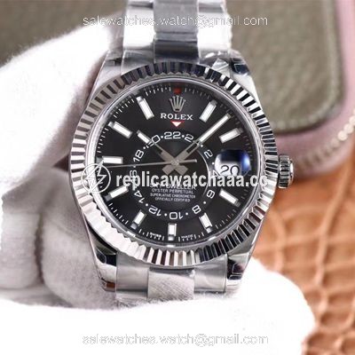 Rolex Sky Dweller M326934-0005 Noob Factory Black Dial Rolex Sky Dweller M326934-0005 Noob Factory Black Dial