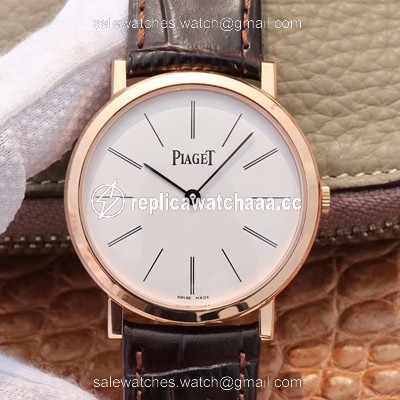 Piaget Altiplano Mecanique P10584 G0A31114 MKS Factory Rose Gold White Dial Piaget Altiplano Mecanique P10584 G0A31114 MKS Factory Rose Gold White Dial