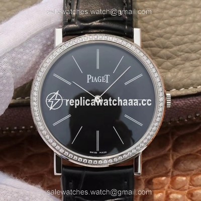 Piaget Altiplano Mecanique P10584 G0A29113 MKS Factory White Gold Diamond Bezel Piaget Altiplano Mecanique P10584 G0A29113 MKS Factory White Gold Diamond Bezel