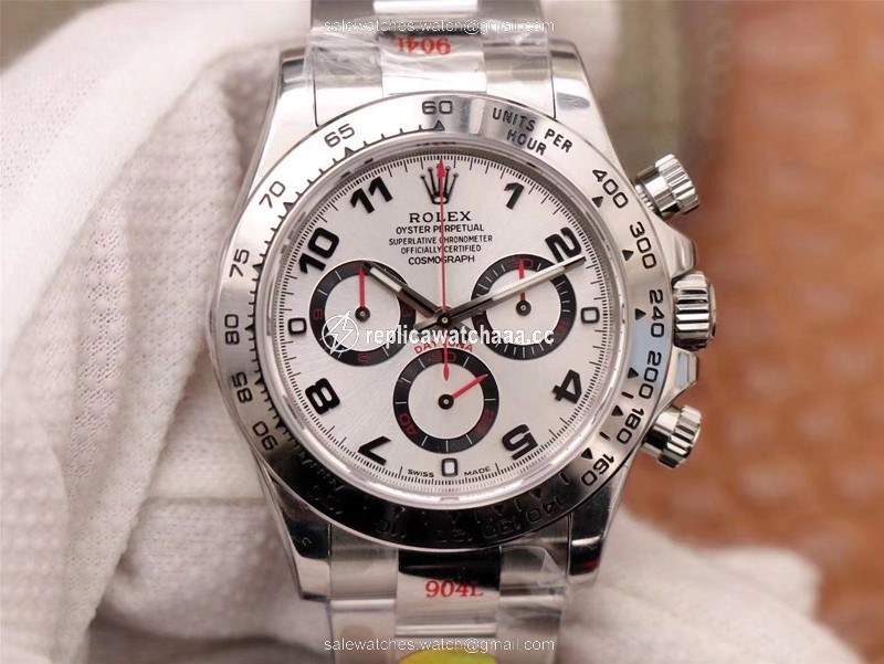Rolex Daytona Cosmograph 116509-78599 Noob Factory White Dial Rolex Daytona Cosmograph 116509-78599 Noob Factory White Dial