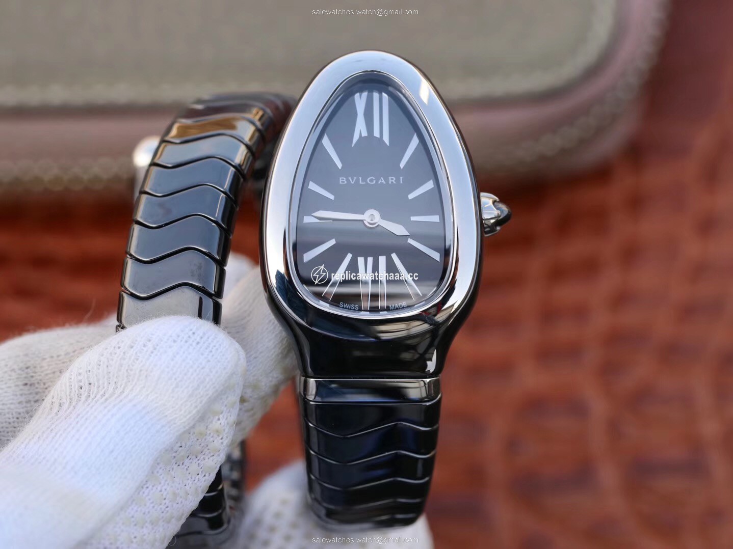 Bvlgari Serpenti Spiga Watch 102735 Steel BV Factory Bvlgari Serpenti Spiga Watch 102735 Steel BV Factory