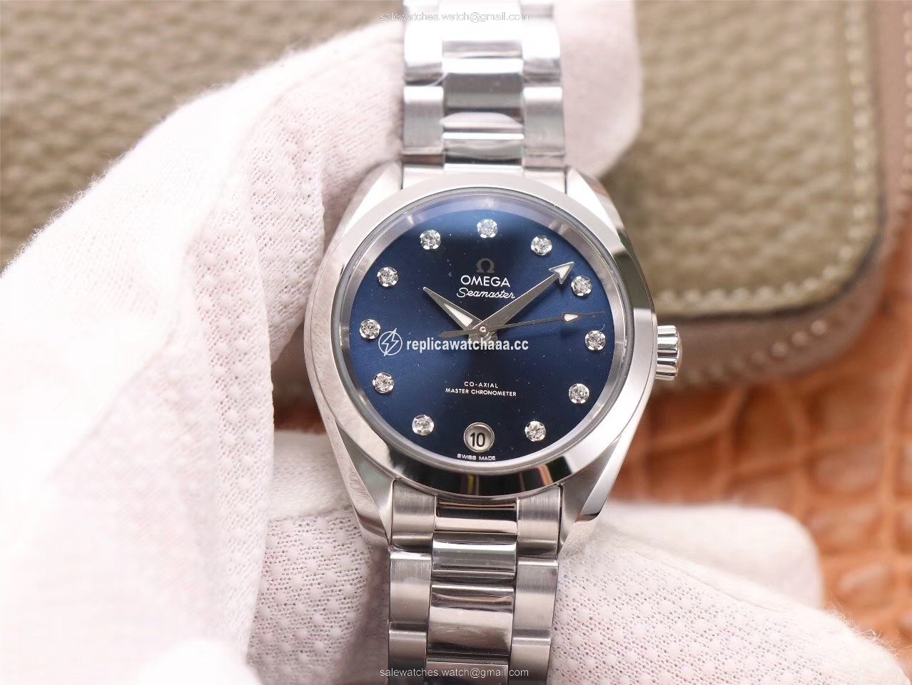 VS Factory Replica Omega Seamaster 220.10.38.20.53.001 Aqua Terra 150M CO AXIAL Master Chronometer Ladies Watch VS Factory Replica Omega Seamaster 220.10.38.20.53.001 Aqua Terra 150M CO AXIAL Master Chronometer Ladies Watch