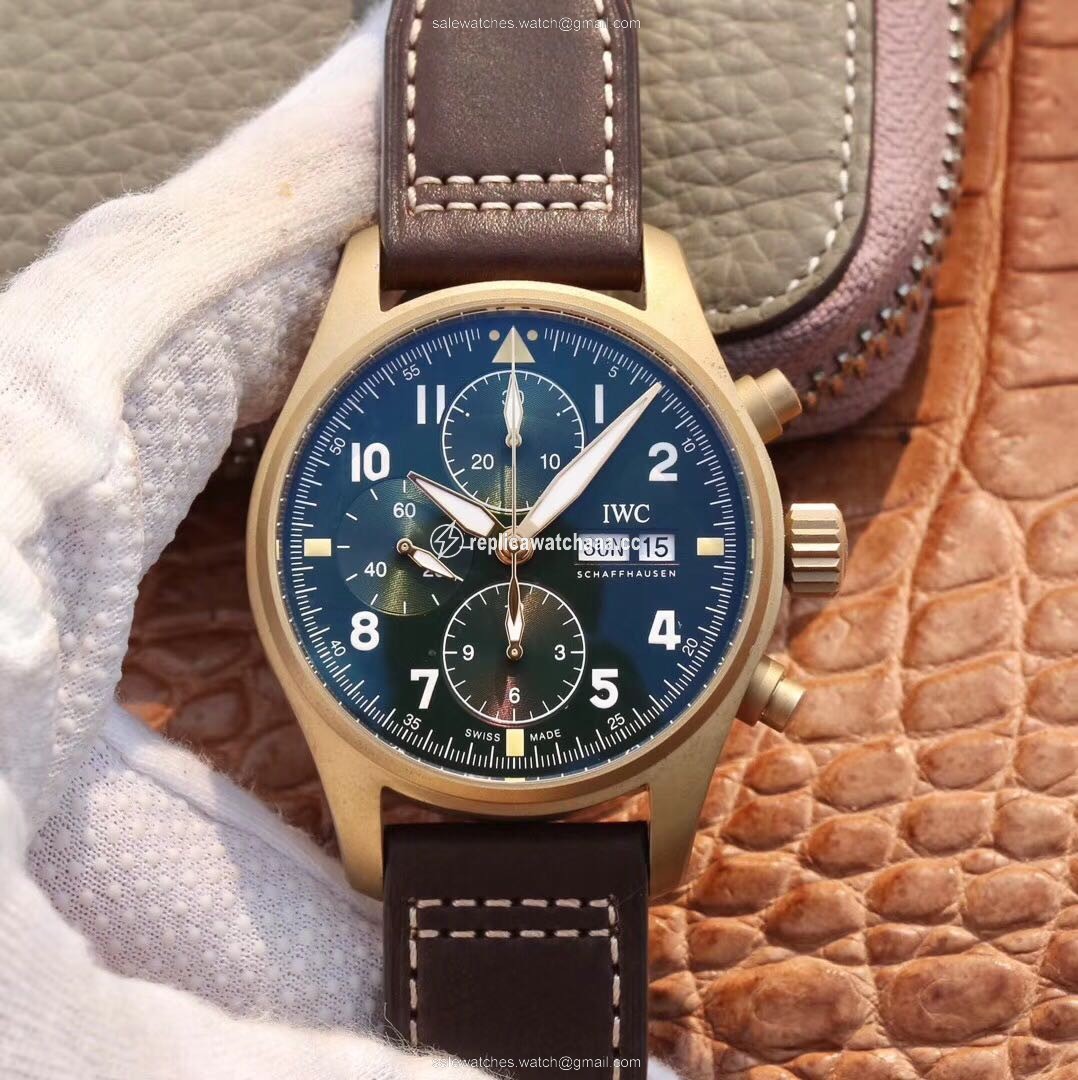 ZF Factory IWC Pilot's Watch Chronograph Spitfire IW387902 ZF Factory IWC Pilot's Watch Chronograph Spitfire IW387902