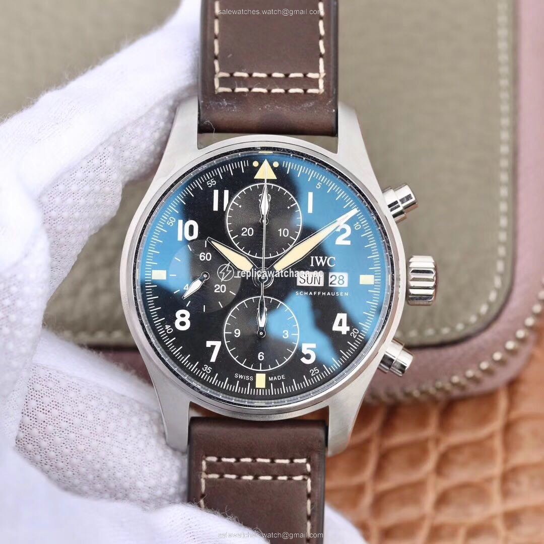 ZF Factory IWC Pilot's Watch Chronograph Spitfire IW387903 ZF Factory IWC Pilot's Watch Chronograph Spitfire IW387903