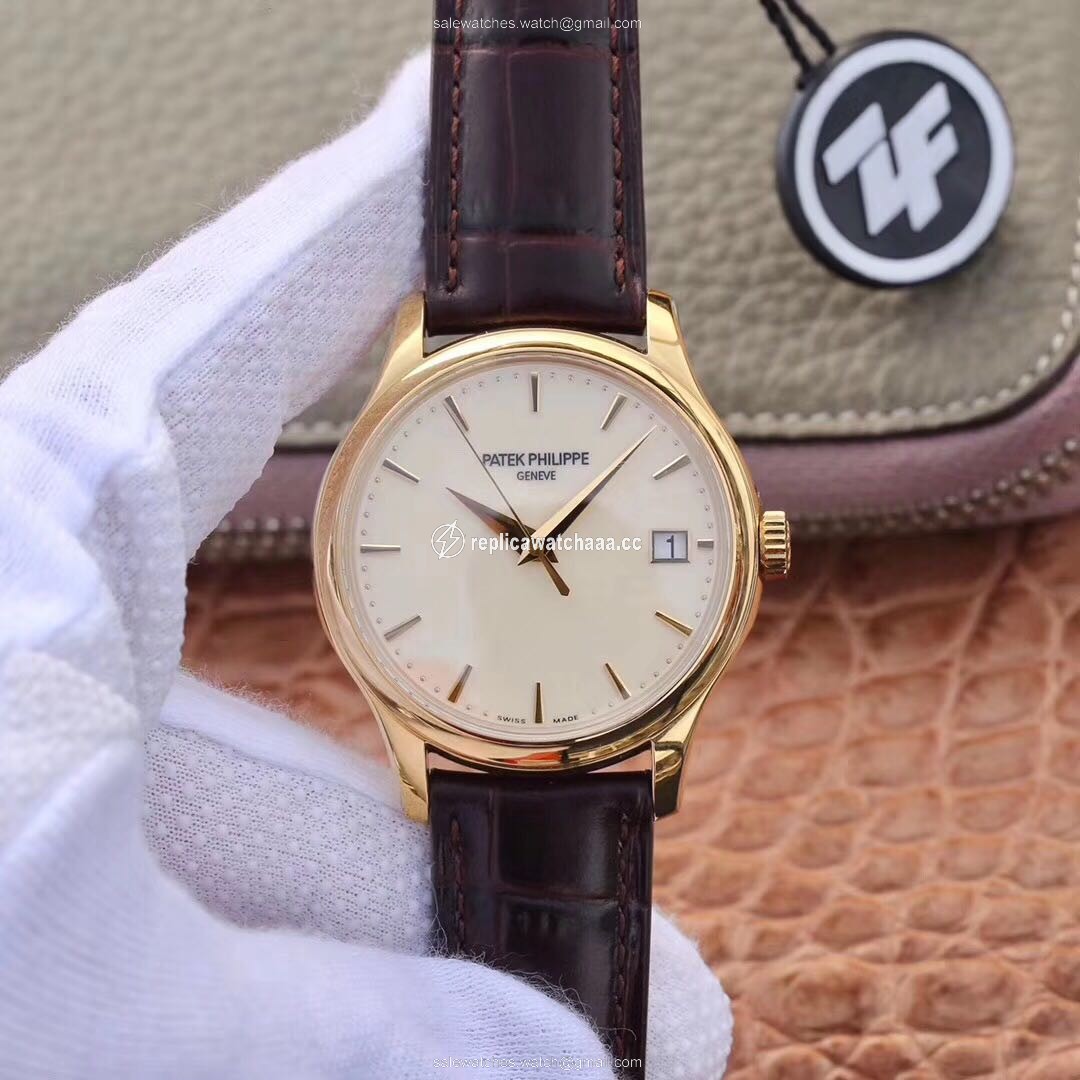 ZF Factory Patek Philippe Calatrava Yellow Gold 5227J-001 Flip Back Version ZF Factory Patek Philippe Calatrava Yellow Gold 5227J-001 Flip Back Version