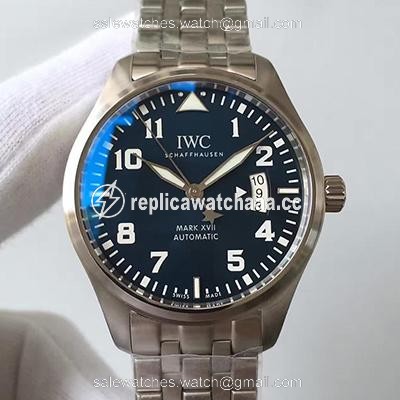 IWC Pilot Mark XVII Le Petit Prince IW327014 MKS Factory Blue Dial IWC Pilot Mark XVII Le Petit Prince IW327014 MKS Factory Blue Dial