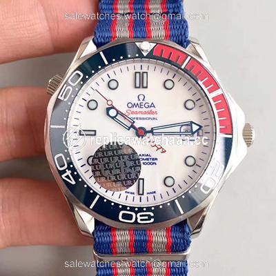 Omega Seamaster Diver 300M Co-Axial 41MM Commander 007 212.32.41.20.04.001 UR Factory White Dial Omega Seamaster Diver 300M Co-Axial 41MM Commander 007 212.32.41.20.04.001 UR Factory White Dial