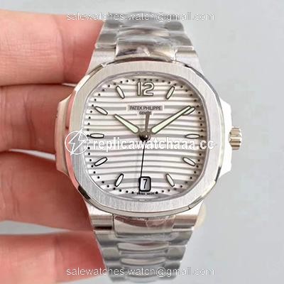 Patek Philippe Nautilus Ladies 7118/1A-010 PF Factory White Dial Patek Philippe Nautilus Ladies 7118/1A-010 PF Factory White Dial