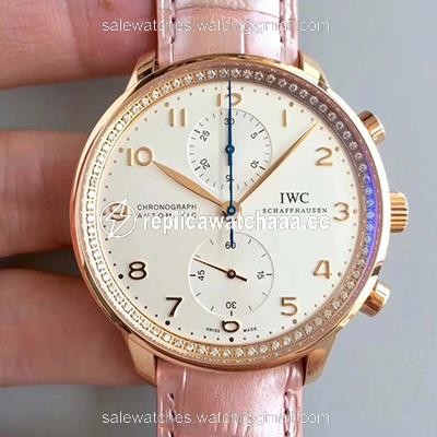 IWC Portuguese Chronograph ZF Factory White Dial IWC Portuguese Chronograph ZF Factory White Dial