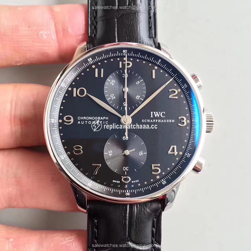 IWC Portugieser Chronograph IW371447 ZF Factory Black Dial IWC Portugieser Chronograph IW371447 ZF Factory Black Dial