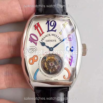 Franck Muller Crazy Color Dreams Tourbillon 8880 White Dial Franck Muller Crazy Color Dreams Tourbillon 8880 White Dial