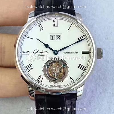 Glashutte Original Senator Excellence Tourbillon 1-94-03-04-04-04 White Dial Glashutte Original Senator Excellence Tourbillon 1-94-03-04-04-04 White Dial