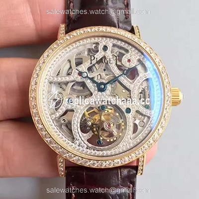 Piaget High-grade Jewelry Tourbillon Hollow Dial Piaget High-grade Jewelry Tourbillon Hollow Dial