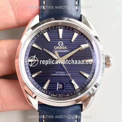 Omega Seamaster Aqua Terra 150M Master Co-Axial Baselworld Blue Textured Dial Omega Seamaster Aqua Terra 150M Master Co-Axial Baselworld Blue Textured Dial