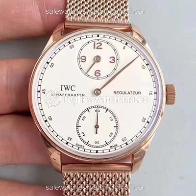 IWC Portugieser Regulateur IW544402 YL Factory White Dial IWC Portugieser Regulateur IW544402 YL Factory White Dial