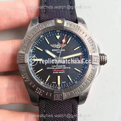 Breitling Avenger Blackbird 44 V1731110/BD74/109W/M20BASA.1 GF Factory Black Dial Breitling Avenger Blackbird 44 V1731110/BD74/109W/M20BASA.1 GF Factory Black Dial