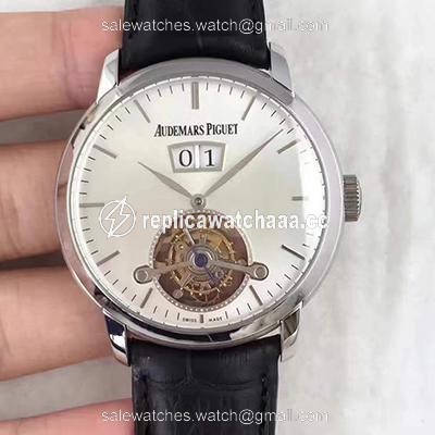 Audemars Piguet Audemars Tourbillon Grande Date 26559 White Dial Audemars Piguet Audemars Tourbillon Grande Date 26559 White Dial