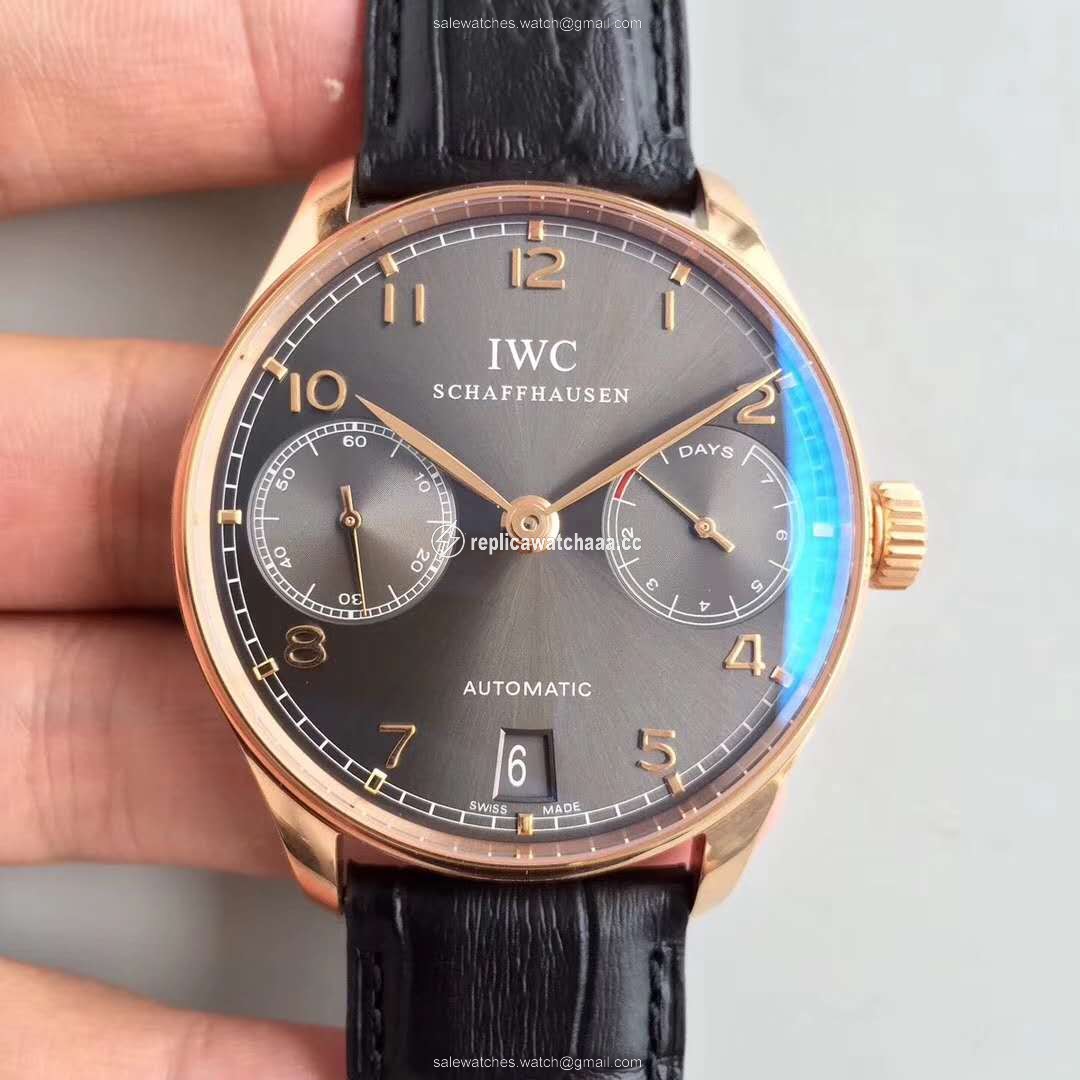 IWC Portugieser IW500702 ZF Factory Gray Ardoise Dial IWC Portugieser IW500702 ZF Factory Gray Ardoise Dial