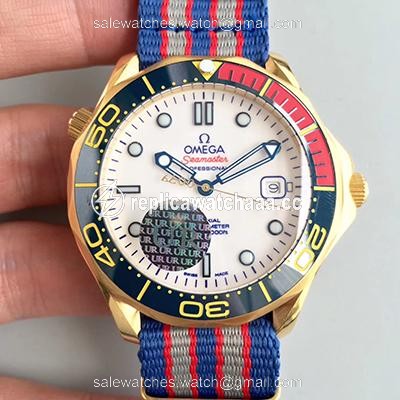 Omega Seamaster Diver 300M Co-Axial 41MM Commander 007 212.62.41.20.04.001 White Dial Omega Seamaster Diver 300M Co-Axial 41MM Commander 007 212.62.41.20.04.001 White Dial
