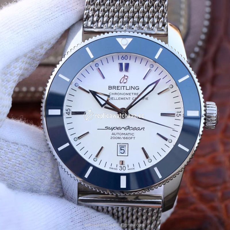 Breitling Superocean Heritage II 42MM AB201012.G827.154A GF Factory White Dial Breitling Superocean Heritage II 42MM AB201012.G827.154A GF Factory White Dial