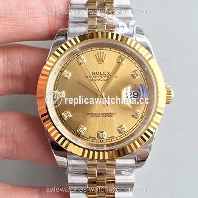 Rolex Datejust II 116333 41MM EW Factory Champagne Dial Rolex Datejust II 116333 41MM EW Factory Champagne Dial