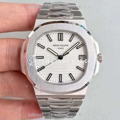 Patek Philippe Nautilus 5711/1A-011 White Dial PF Factory V2 Patek Philippe Nautilus 5711/1A-011 White Dial PF Factory V2