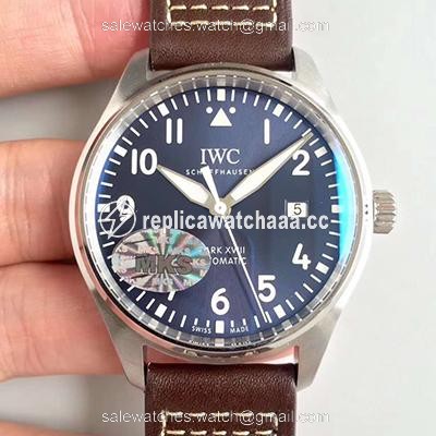 IWC Pilot Mark XVIII IW327004 MKS Factory Blue Dial IWC Pilot Mark XVIII IW327004 MKS Factory Blue Dial