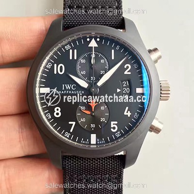 IWC Pilot Top Gun Chronograph IW389001 ZF Factory Anthracite Dial IWC Pilot Top Gun Chronograph IW389001 ZF Factory Anthracite Dial