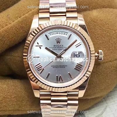Rolex Day-Date 40 228235 Rose Gold 40MM EW Factory Sundust Dial Rolex Day-Date 40 228235 Rose Gold 40MM EW Factory Sundust Dial