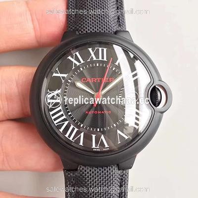 Ballon Bleu De Cartier WSBB0015 42MM HBB V6 Factory Black Dial Ballon Bleu De Cartier WSBB0015 42MM HBB V6 Factory Black Dial