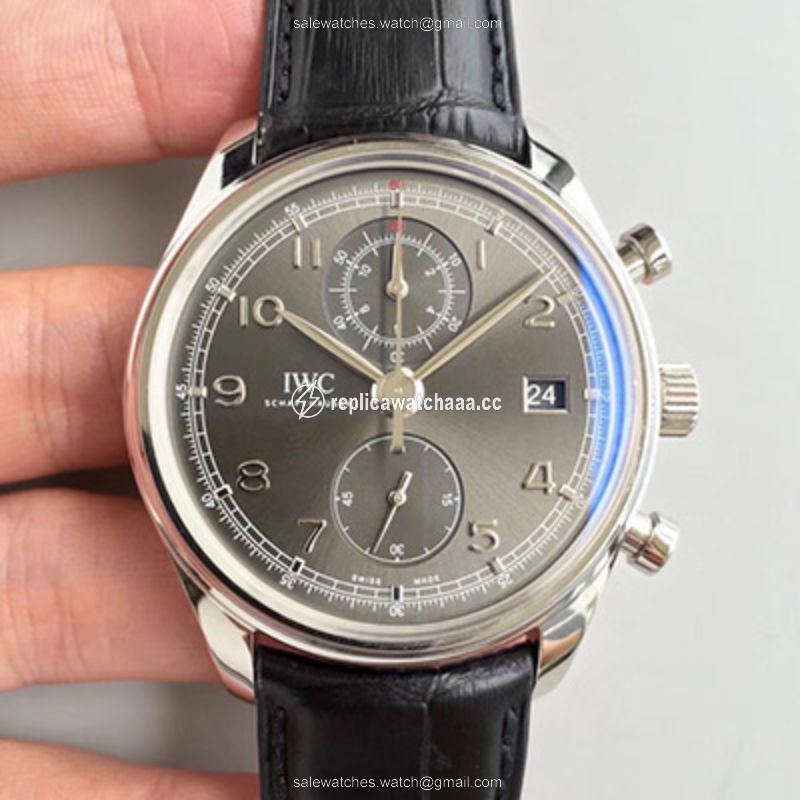 IWC Portugieser Chronograph Classic IW390404 ZF Factory Anthracite Dial IWC Portugieser Chronograph Classic IW390404 ZF Factory Anthracite Dial