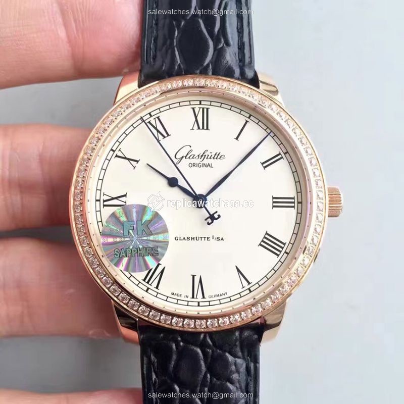Glashutte Original Senator Excellence 1-39-52-01-01-04 V4 FK Factory Rose Gold Case White Dial Glashutte Original Senator Excellence 1-39-52-01-01-04 V4 FK Factory Rose Gold Case White Dial
