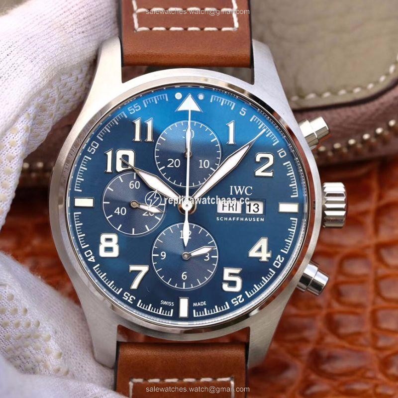 IWC Pilot Chronograph Edition Le Petit Prince IW377714 ZF Factory Blue Dial IWC Pilot Chronograph Edition Le Petit Prince IW377714 ZF Factory Blue Dial