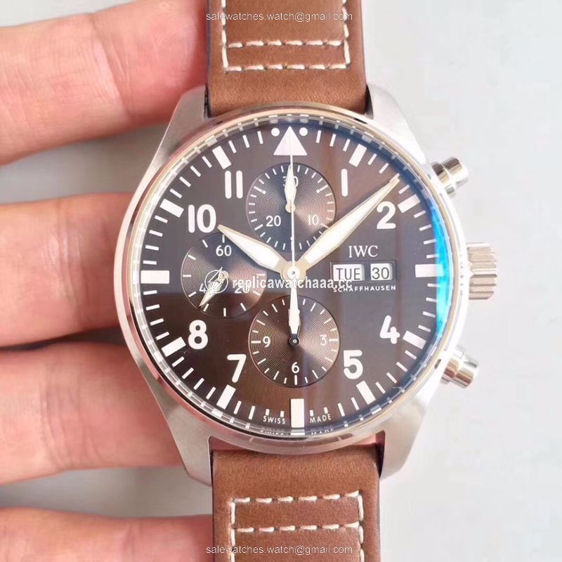 IWC Pilot Chronograph Edition Le Petit Prince IW377713 ZF Factory Chocolate Dial IWC Pilot Chronograph Edition Le Petit Prince IW377713 ZF Factory Chocolate Dial