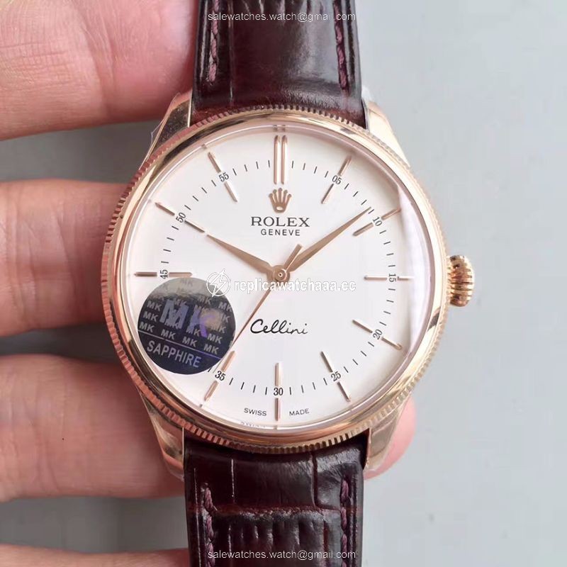 Rolex Cellini 50505 MKS Factory V4 White Dial Rolex Cellini 50505 MKS Factory V4 White Dial