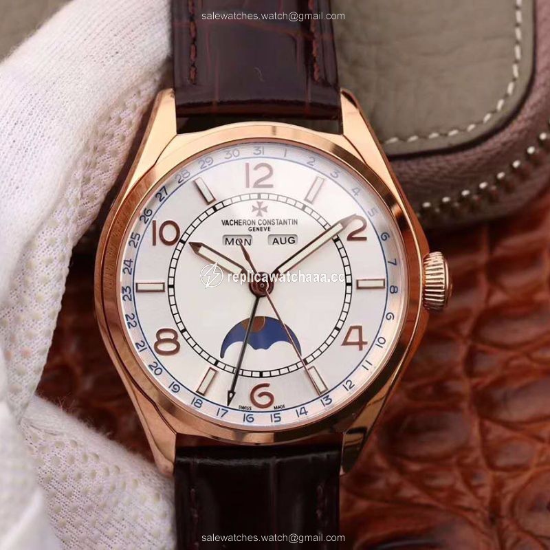 Vacheron Constantin FiftySix Day-Date 4000E/000R/B438 18K Rose Gold White Dial Vacheron Constantin FiftySix Day-Date 4000E/000R/B438 18K Rose Gold White Dial