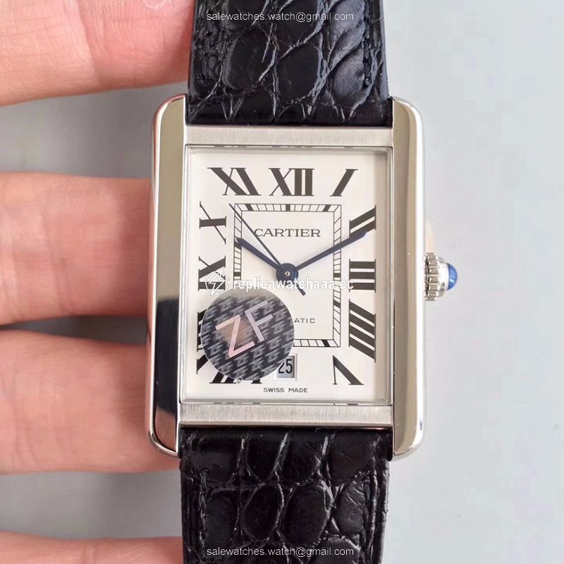 Cartier Tank Solo XL Automatic W5200027 ZF Factory White Dial Cartier Tank Solo XL Automatic W5200027 ZF Factory White Dial
