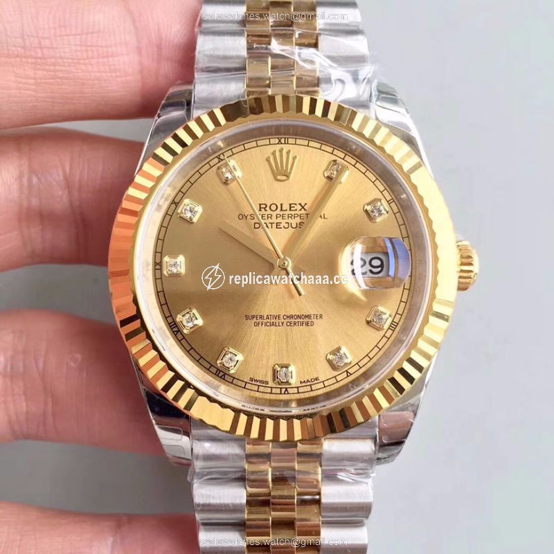 Rolex Datejust II M126333-0012 41MM EW Factory Champagne Dial Rolex Datejust II M126333-0012 41MM EW Factory Champagne Dial