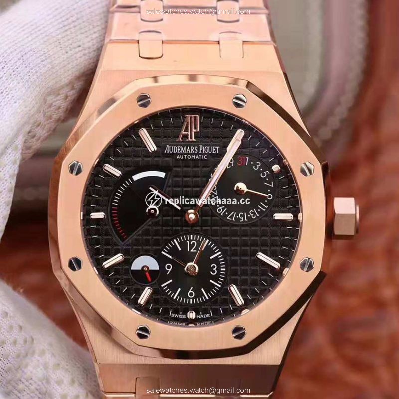 Audemars Piguet Royal Oak GMT 41MM 26120 TWA Factory Black Dial Audemars Piguet Royal Oak GMT 41MM 26120 TWA Factory Black Dial