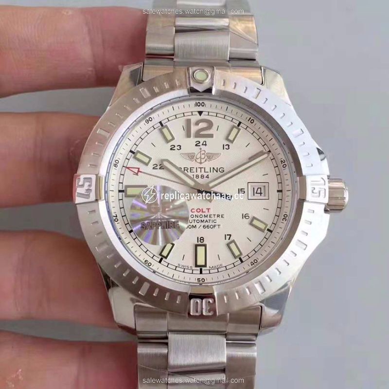 Breitling Colt Automatic 44MM A1738811-G791 GF Factory White Dial Breitling Colt Automatic 44MM A1738811-G791 GF Factory White Dial