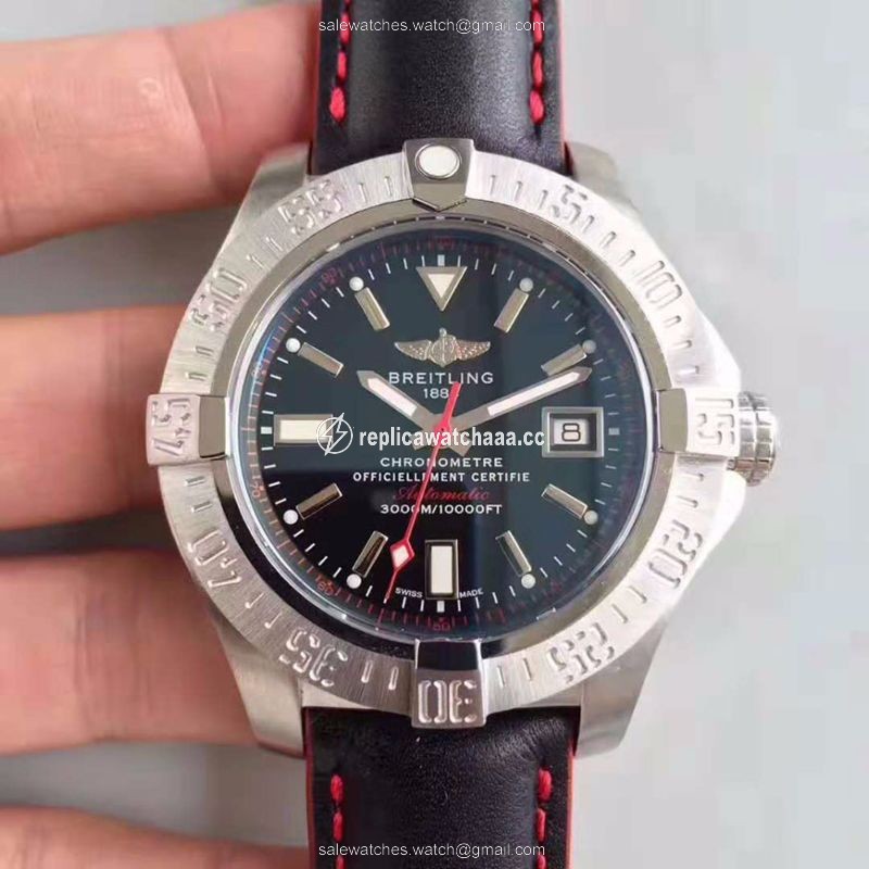 Breitling Avenger II Seawolf A1733110/BC30/435X/A20BASA.1 GF Factory Black Dial Breitling Avenger II Seawolf A1733110/BC30/435X/A20BASA.1 GF Factory Black Dial
