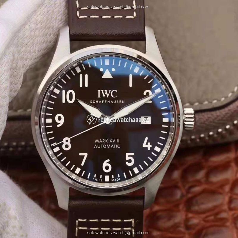IWC Pilot Mark XVIII Antoine De Saint Exepury IW327003 MKS Factory Brown Dial IWC Pilot Mark XVIII Antoine De Saint Exepury IW327003 MKS Factory Brown Dial