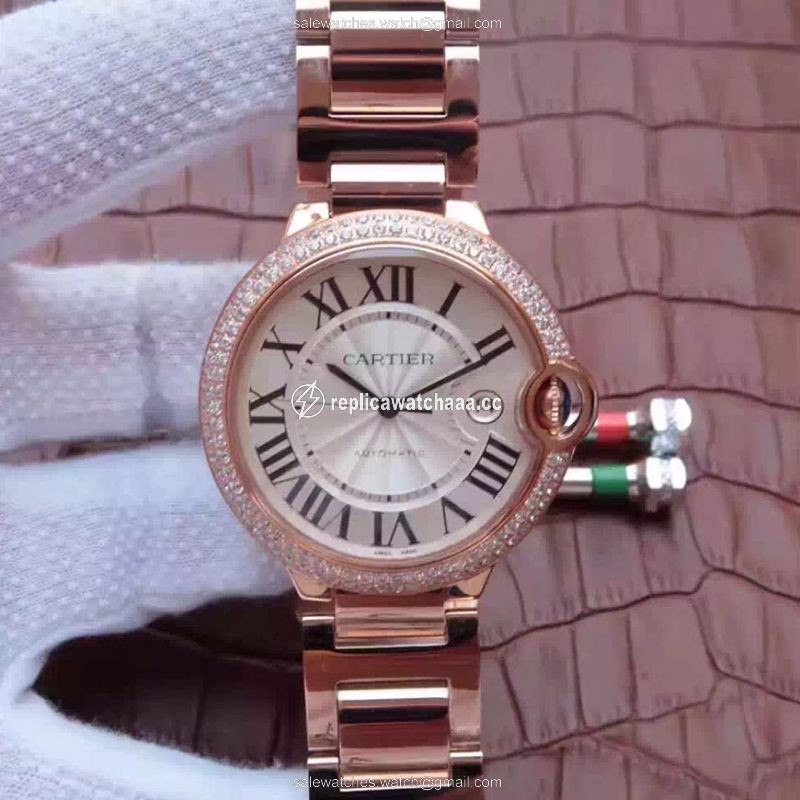 Ballon Bleu De Cartier 42MM V6 Factory White Dial Ballon Bleu De Cartier 42MM V6 Factory White Dial