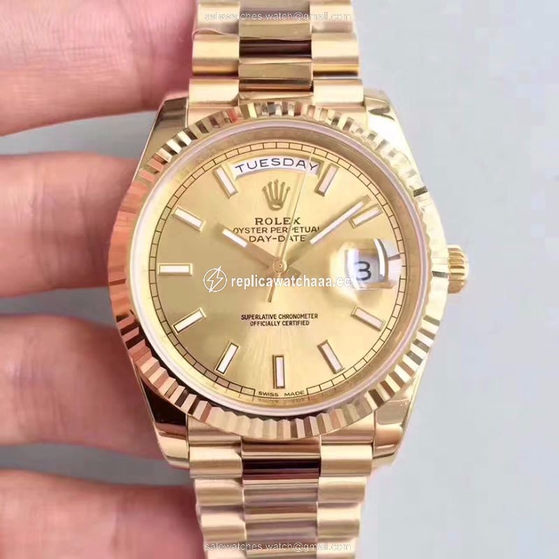Rolex Day Date M228238-0003 40MM EW Factory Gold Dial Rolex Day Date M228238-0003 40MM EW Factory Gold Dial