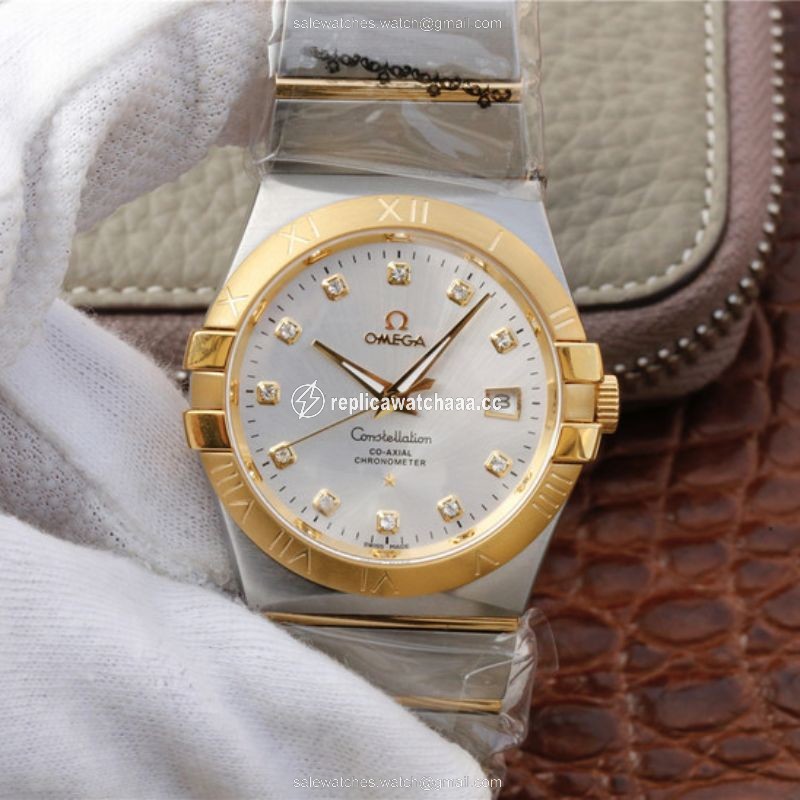 Omega Constellation 123.20.38.21.52.002 V6 Factory White Dial Omega Constellation 123.20.38.21.52.002 V6 Factory White Dial