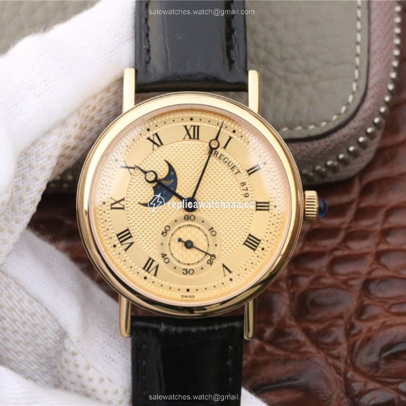 Breguet Classique Moonphase 4396 Yellow Gold Dial Breguet Classique Moonphase 4396 Yellow Gold Dial