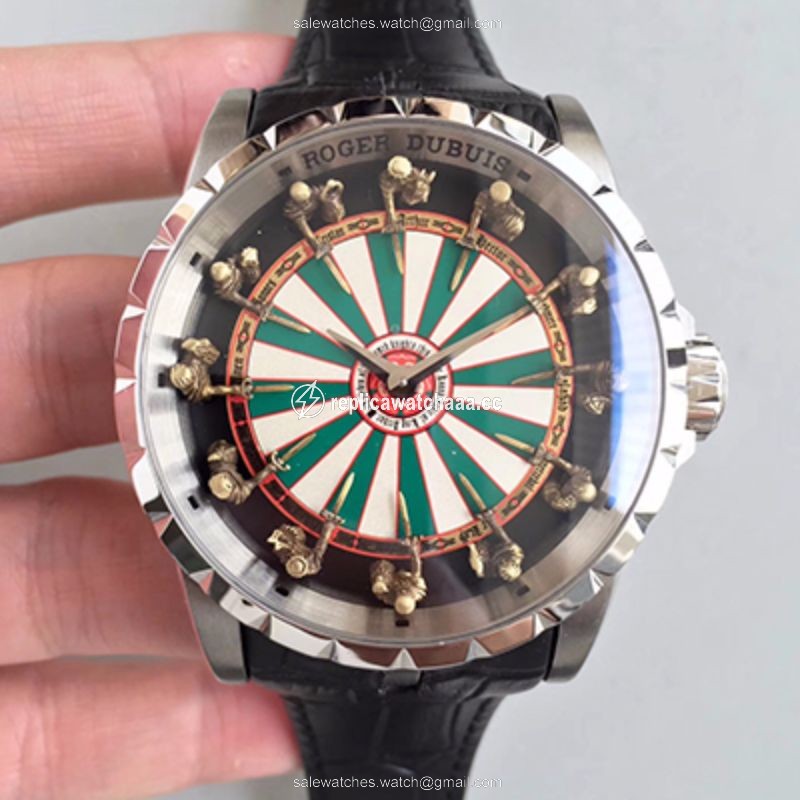 Roger Dubuis Excalibur RDDBEX0398 Green White Table Dial Roger Dubuis Excalibur RDDBEX0398 Green White Table Dial