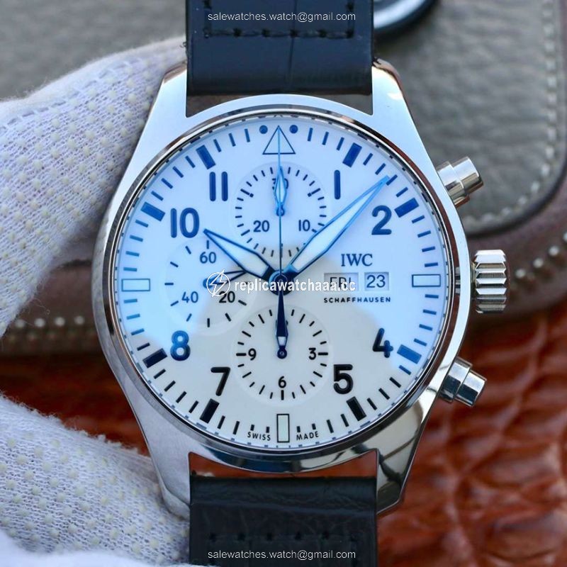IWC Pilot Chronograph IW377725 ZF Factory White Dial IWC Pilot Chronograph IW377725 ZF Factory White Dial