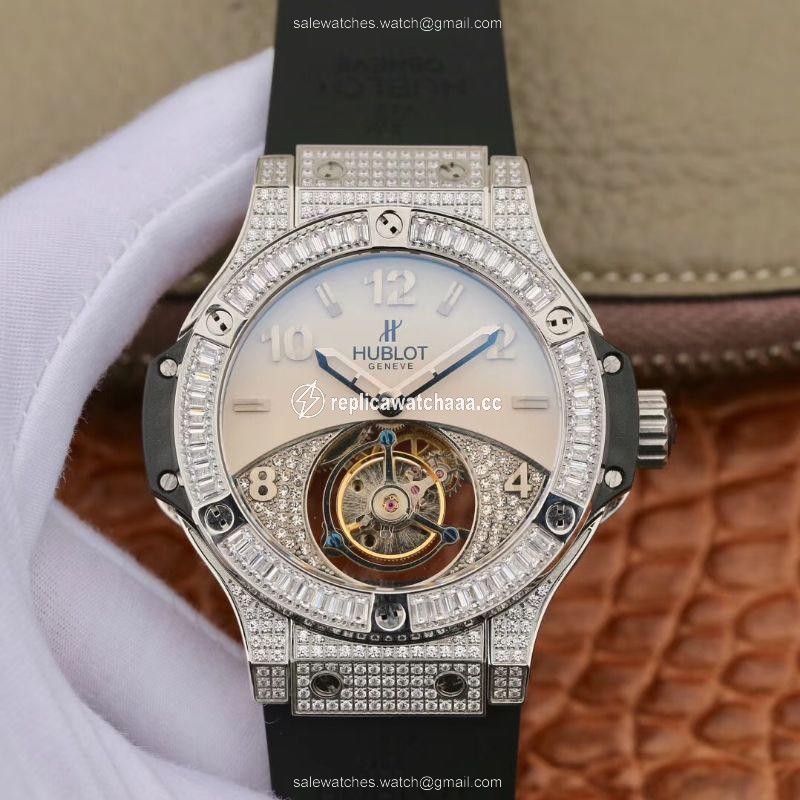 Hublot Classic Fusion Tourbillon White Enamel Dial Hublot Classic Fusion Tourbillon White Enamel Dial